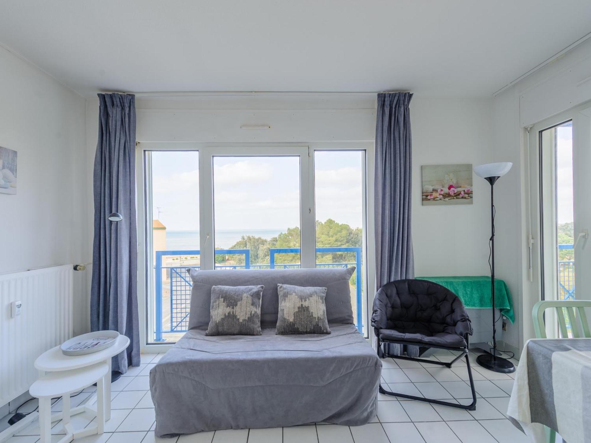 Chatelaillon-Plage : T2 Panoramique Sur La Mer Pour 2 Avec Piscine - Fr-1-535-2 Екстериор снимка