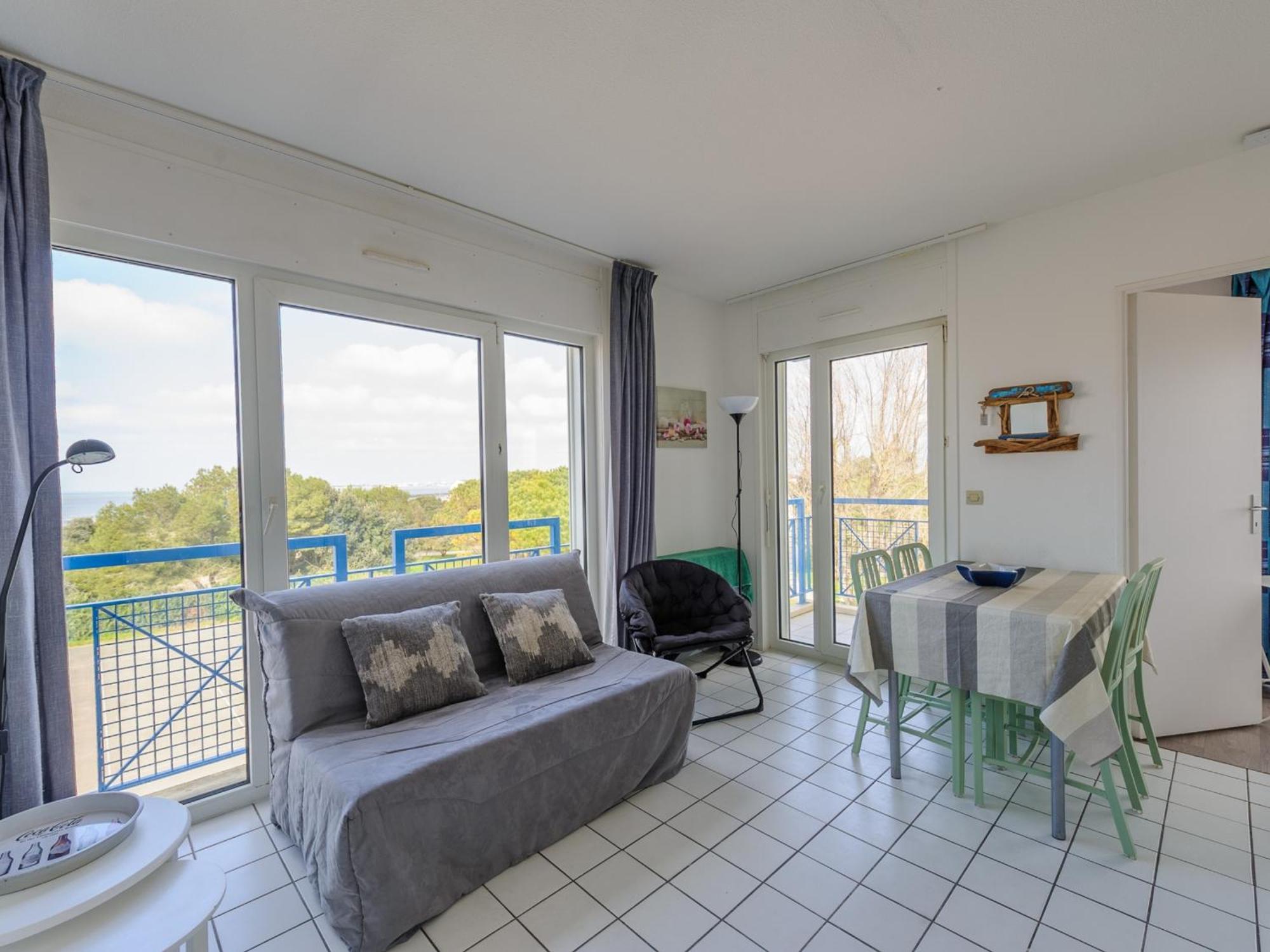 Chatelaillon-Plage : T2 Panoramique Sur La Mer Pour 2 Avec Piscine - Fr-1-535-2 Екстериор снимка